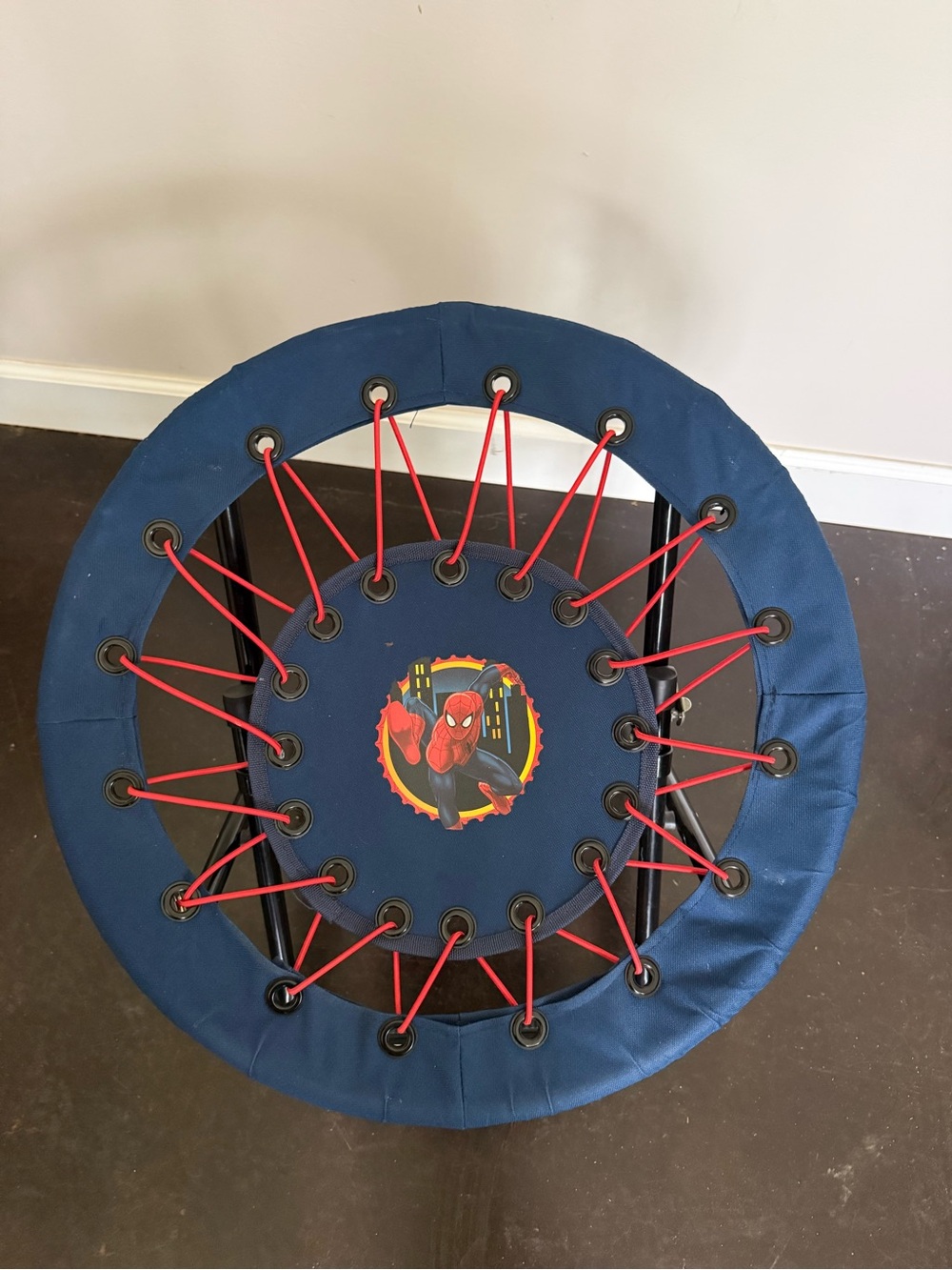 Spider-Man Themed chair- Blue with Red Accents